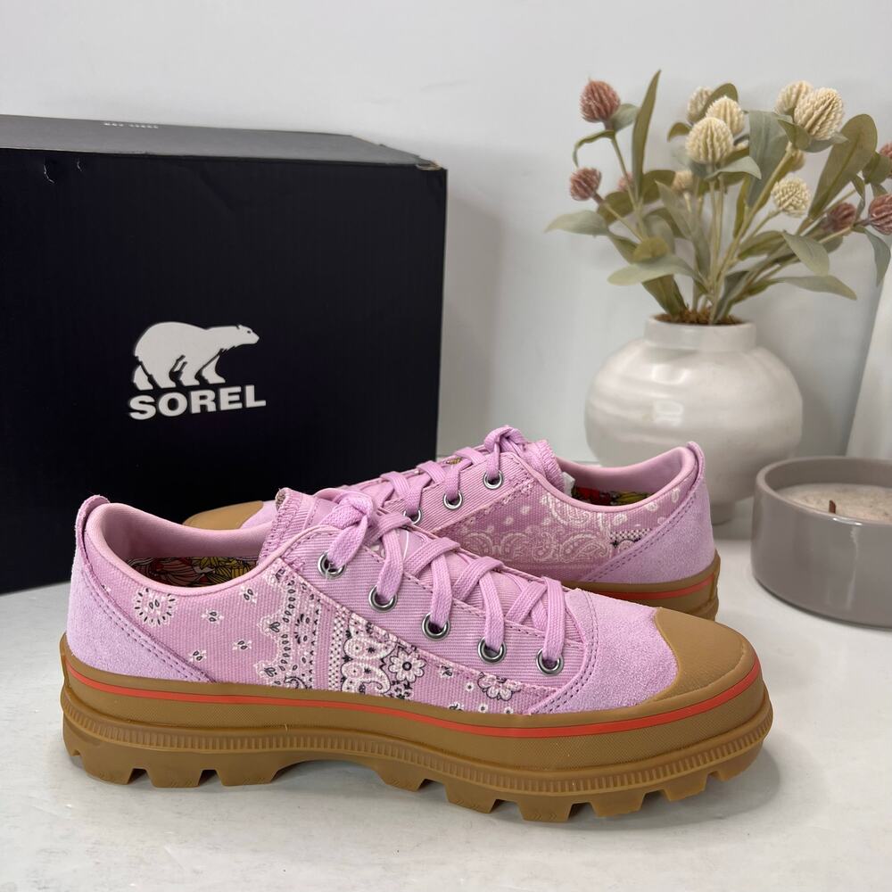 Sorel Pink and Tan Sneakers - Picture 6 of 10